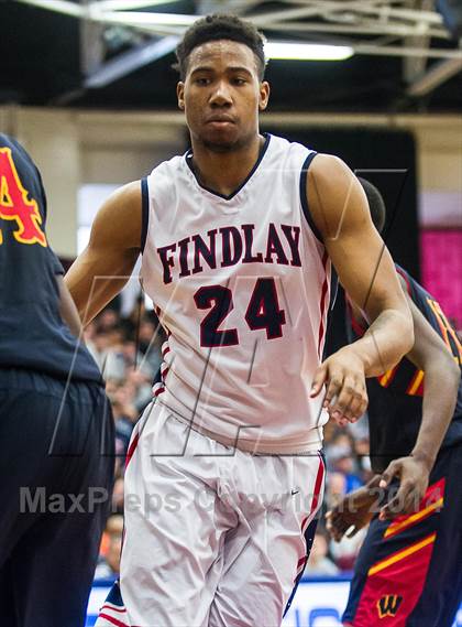 Thumbnail 3 in Findlay Prep @ Wesleyan Christian Academy (Spalding Hoophall Classic) photogallery.