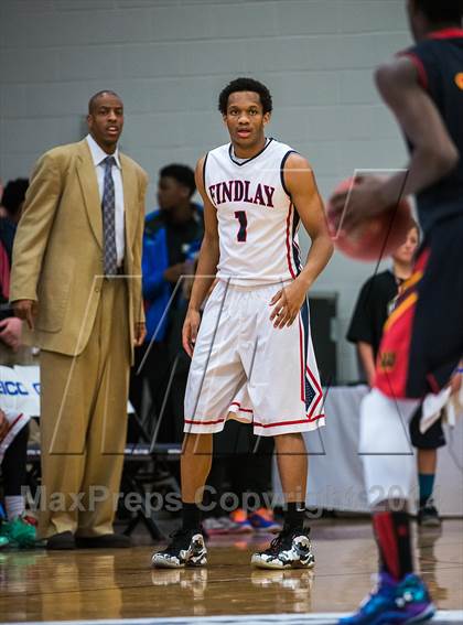 Thumbnail 1 in Findlay Prep @ Wesleyan Christian Academy (Spalding Hoophall Classic) photogallery.