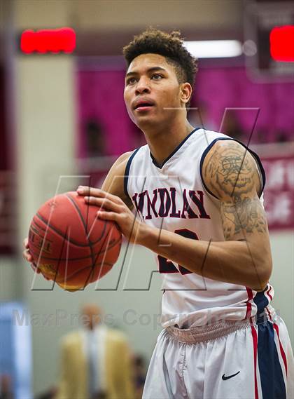Thumbnail 2 in Findlay Prep @ Wesleyan Christian Academy (Spalding Hoophall Classic) photogallery.