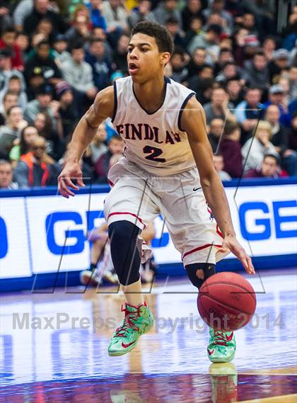 Thumbnail 1 in Findlay Prep @ Wesleyan Christian Academy (Spalding Hoophall Classic) photogallery.