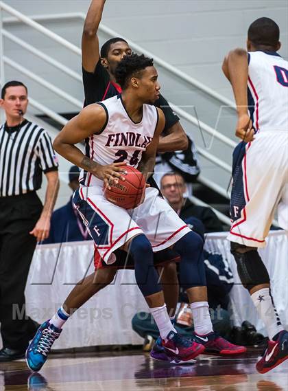 Thumbnail 3 in Findlay Prep @ Wesleyan Christian Academy (Spalding Hoophall Classic) photogallery.