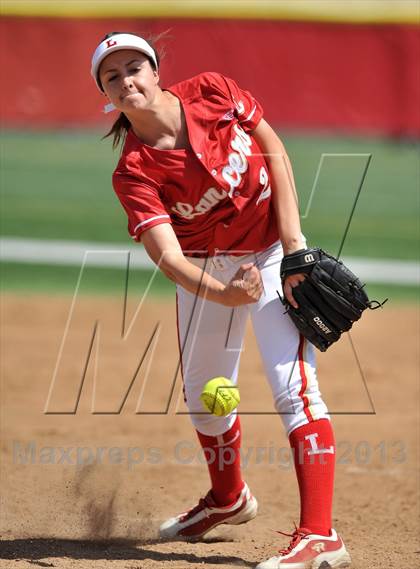 Thumbnail 2 in Fountain Valley @ Orange Lutheran (Game 2) photogallery.