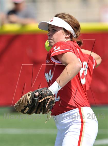 Thumbnail 3 in Fountain Valley @ Orange Lutheran (Game 2) photogallery.