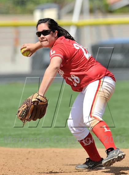 Thumbnail 2 in Fountain Valley @ Orange Lutheran (Game 2) photogallery.