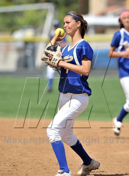 Thumbnail 3 in Fountain Valley @ Orange Lutheran (Game 2) photogallery.