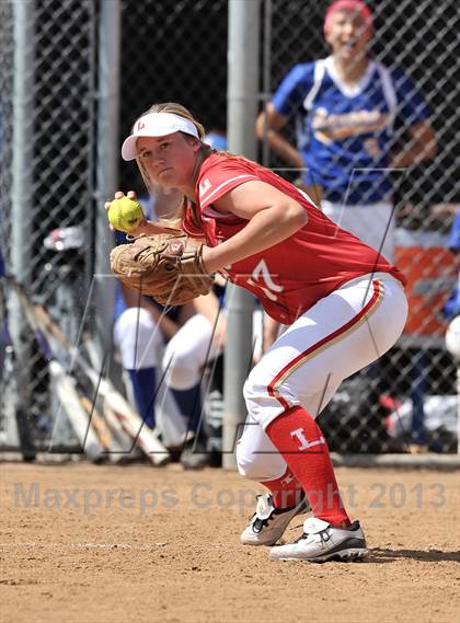 Thumbnail 2 in Fountain Valley @ Orange Lutheran (Game 2) photogallery.