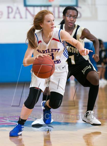 Thumbnail 2 in Millington Central vs Bartlett photogallery.
