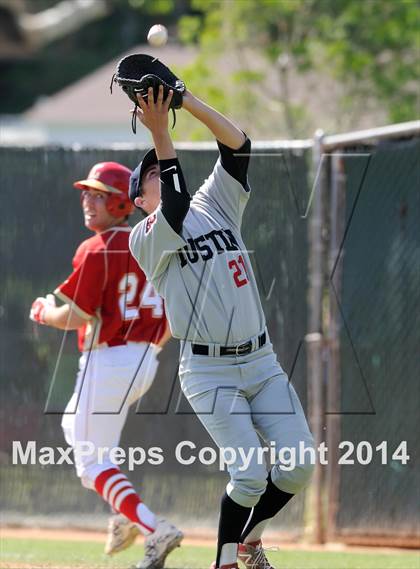 Thumbnail 2 in Tustin @ Orange Lutheran (Game 2) photogallery.