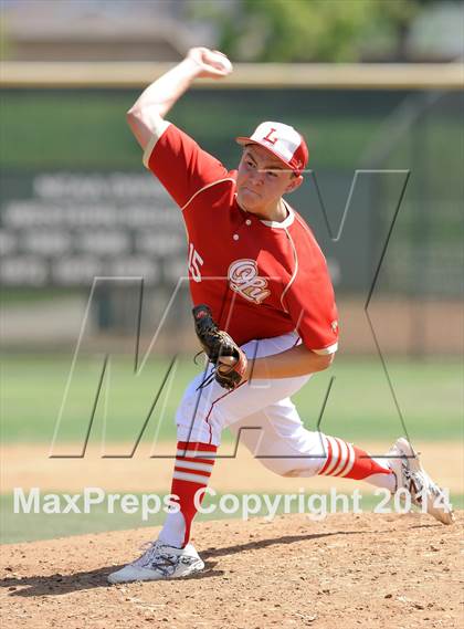 Thumbnail 3 in Tustin @ Orange Lutheran (Game 2) photogallery.