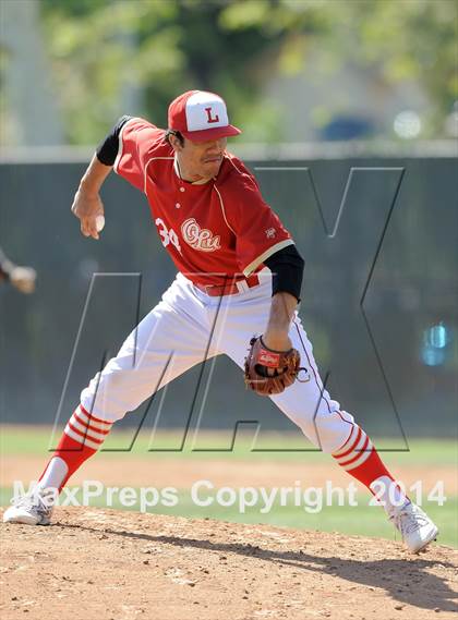 Thumbnail 1 in Tustin @ Orange Lutheran (Game 2) photogallery.