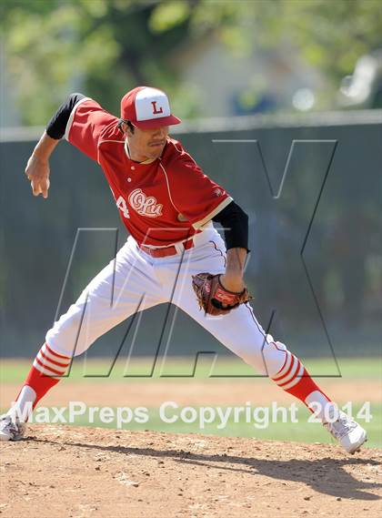 Thumbnail 1 in Tustin @ Orange Lutheran (Game 2) photogallery.