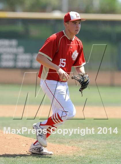 Thumbnail 3 in Tustin @ Orange Lutheran (Game 2) photogallery.