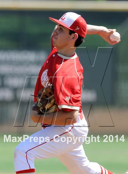 Thumbnail 3 in Tustin @ Orange Lutheran (Game 2) photogallery.