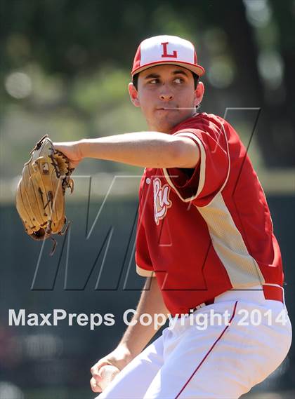 Thumbnail 2 in Tustin @ Orange Lutheran (Game 2) photogallery.