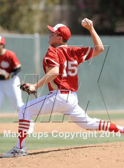 Thumbnail 3 in Tustin @ Orange Lutheran (Game 2) photogallery.
