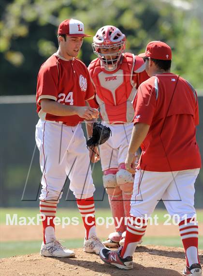 Thumbnail 3 in Tustin @ Orange Lutheran (Game 2) photogallery.