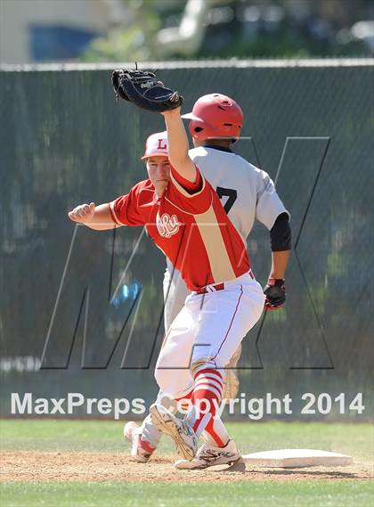 Thumbnail 1 in Tustin @ Orange Lutheran (Game 2) photogallery.