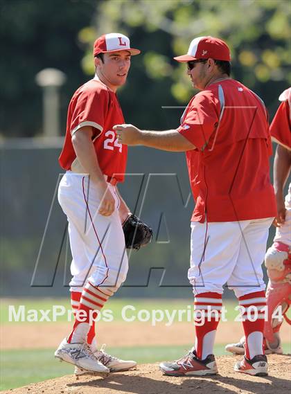 Thumbnail 1 in Tustin @ Orange Lutheran (Game 2) photogallery.