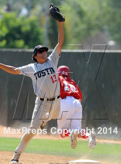 Thumbnail 1 in Tustin @ Orange Lutheran (Game 2) photogallery.