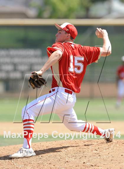 Thumbnail 2 in Tustin @ Orange Lutheran (Game 2) photogallery.