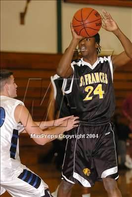 Thumbnail 3 in St. Francis Academy (Maryland) vs. Rocklin (N.U. Inv.) photogallery.