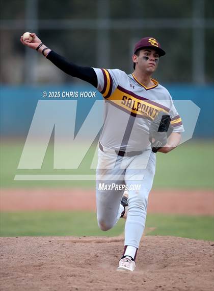 Thumbnail 3 in Salpointe Catholic vs. Marana (Lancer Baseball Classic) photogallery.