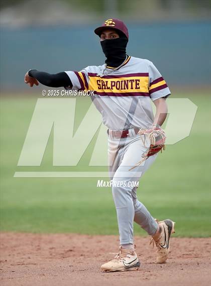 Thumbnail 2 in Salpointe Catholic vs. Marana (Lancer Baseball Classic) photogallery.
