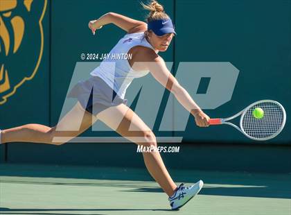 Thumbnail 1 in Centennial vs Abilene Wylie (UIL 5A Tennis Final) photogallery.