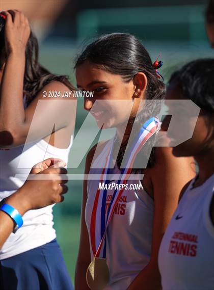 Thumbnail 1 in Centennial vs Abilene Wylie (UIL 5A Tennis Final) photogallery.