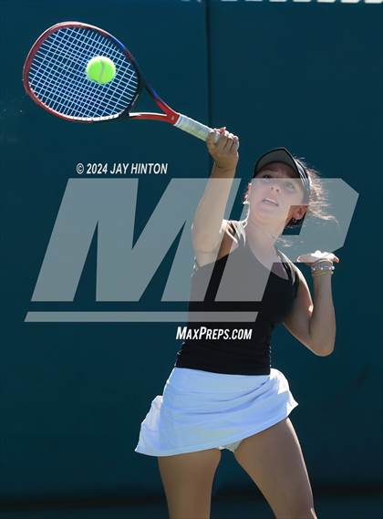 Thumbnail 3 in Centennial vs Abilene Wylie (UIL 5A Tennis Final) photogallery.