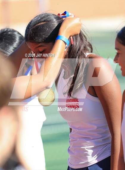 Thumbnail 1 in Centennial vs Abilene Wylie (UIL 5A Tennis Final) photogallery.
