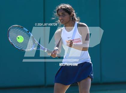 Thumbnail 2 in Centennial vs Abilene Wylie (UIL 5A Tennis Final) photogallery.