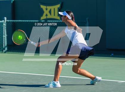 Thumbnail 3 in Centennial vs Abilene Wylie (UIL 5A Tennis Final) photogallery.