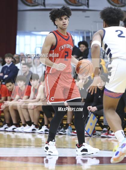 Thumbnail 3 in Christopher Columbus vs Sierra Canyon (Spalding Hoophall Classic) photogallery.