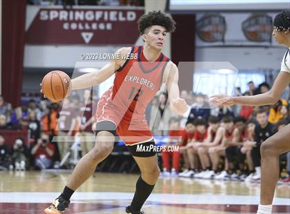 Thumbnail 1 in Christopher Columbus vs Sierra Canyon (Spalding Hoophall Classic) photogallery.