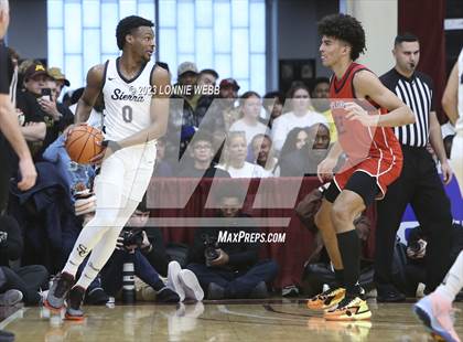 Thumbnail 3 in Christopher Columbus vs Sierra Canyon (Spalding Hoophall Classic) photogallery.