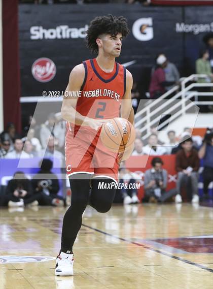 Thumbnail 1 in Christopher Columbus vs Sierra Canyon (Spalding Hoophall Classic) photogallery.