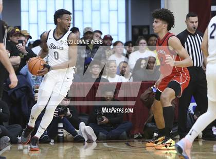 Thumbnail 2 in Christopher Columbus vs Sierra Canyon (Spalding Hoophall Classic) photogallery.