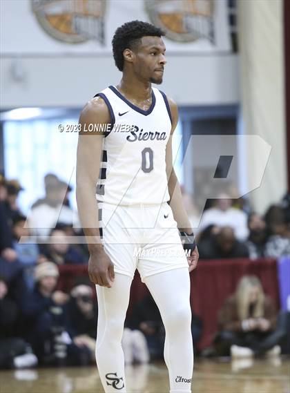 Thumbnail 3 in Christopher Columbus vs Sierra Canyon (Spalding Hoophall Classic) photogallery.