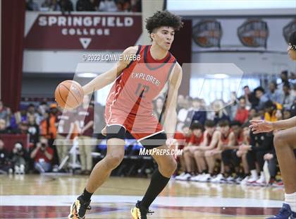 Thumbnail 3 in Christopher Columbus vs Sierra Canyon (Spalding Hoophall Classic) photogallery.