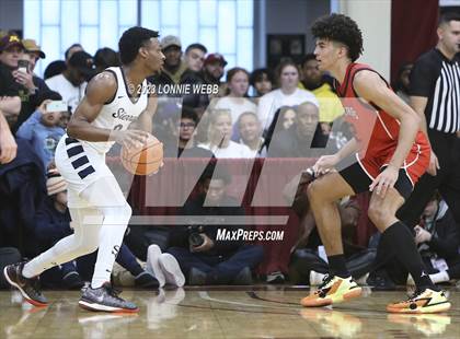 Thumbnail 2 in Christopher Columbus vs Sierra Canyon (Spalding Hoophall Classic) photogallery.