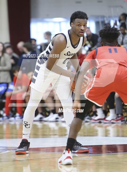 Thumbnail 3 in Christopher Columbus vs Sierra Canyon (Spalding Hoophall Classic) photogallery.