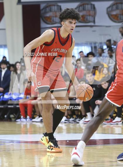 Thumbnail 3 in Christopher Columbus vs Sierra Canyon (Spalding Hoophall Classic) photogallery.