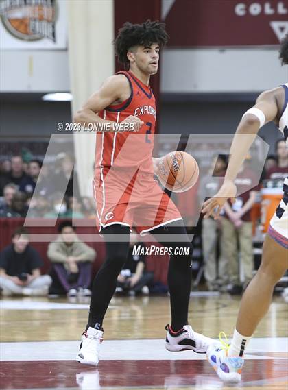 Thumbnail 3 in Christopher Columbus vs Sierra Canyon (Spalding Hoophall Classic) photogallery.