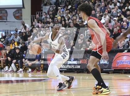 Thumbnail 2 in Christopher Columbus vs Sierra Canyon (Spalding Hoophall Classic) photogallery.