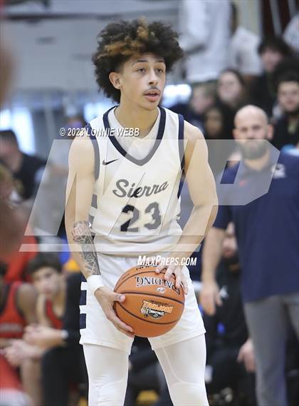 Thumbnail 1 in Christopher Columbus vs Sierra Canyon (Spalding Hoophall Classic) photogallery.