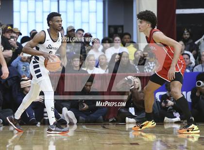 Thumbnail 3 in Christopher Columbus vs Sierra Canyon (Spalding Hoophall Classic) photogallery.