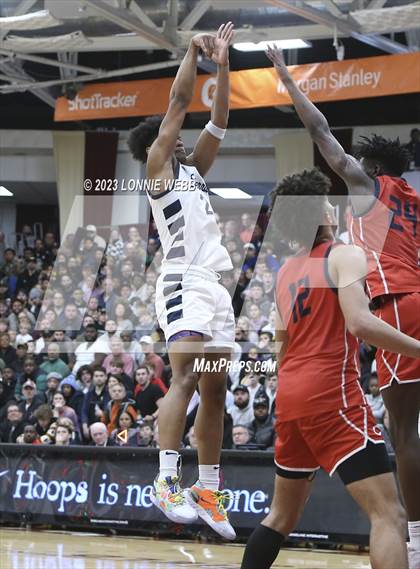 Thumbnail 3 in Christopher Columbus vs Sierra Canyon (Spalding Hoophall Classic) photogallery.