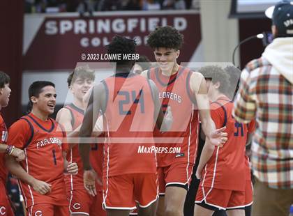 Thumbnail 3 in Christopher Columbus vs Sierra Canyon (Spalding Hoophall Classic) photogallery.