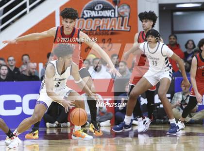 Thumbnail 3 in Christopher Columbus vs Sierra Canyon (Spalding Hoophall Classic) photogallery.